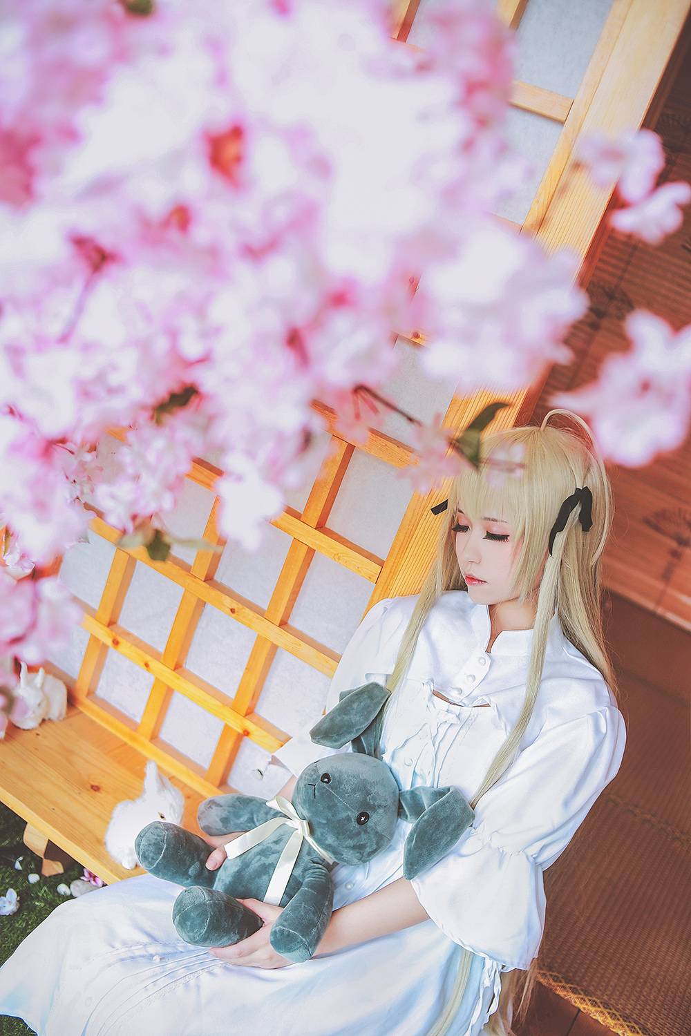 Cosplay福利/可爱萝莉春日野穹足控Cosplay美女写真福利番号