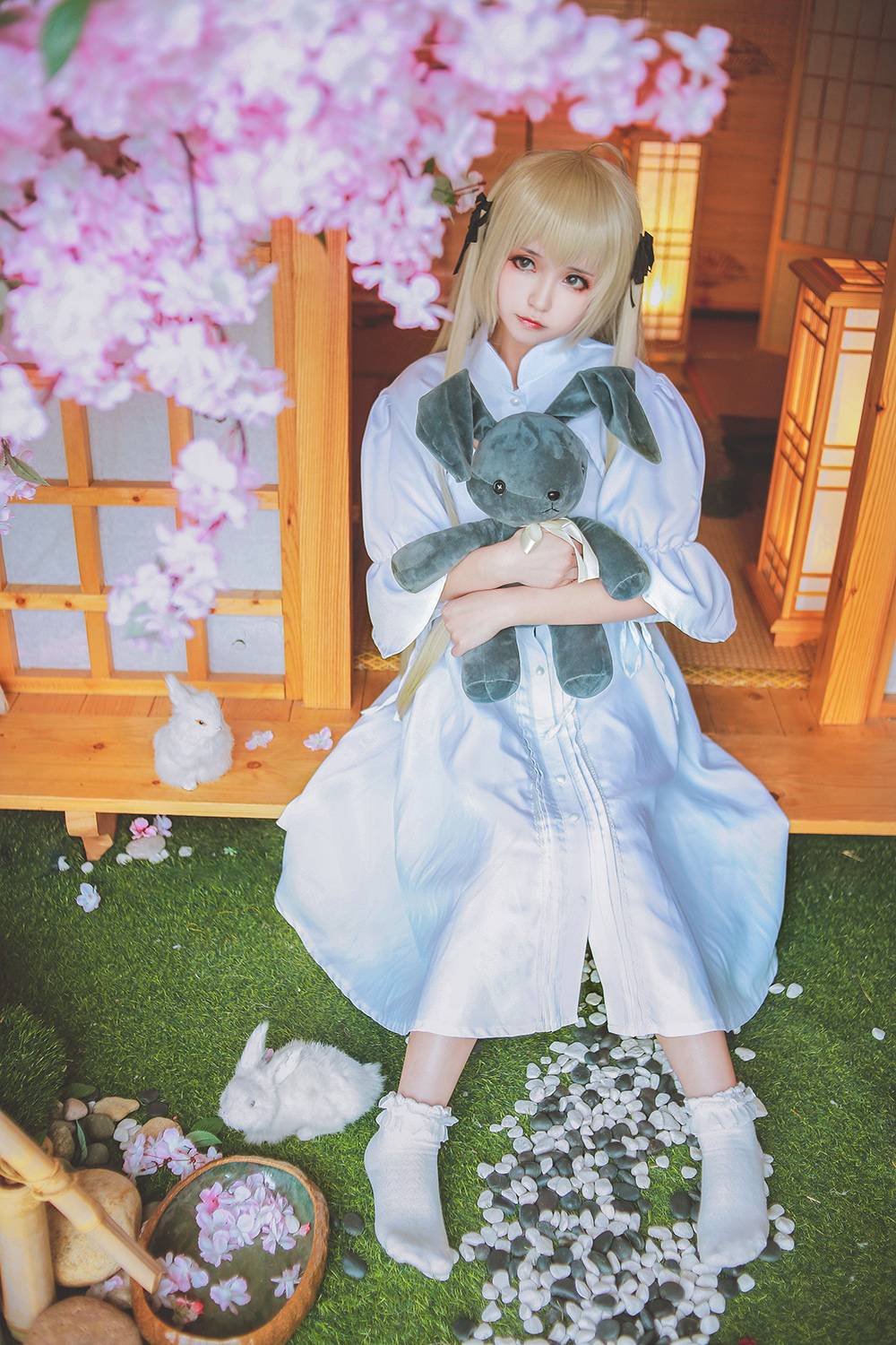 Cosplay福利/可爱萝莉春日野穹足控Cosplay美女写真福利番号