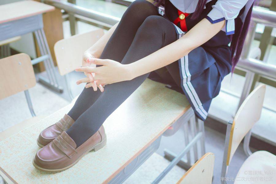 Cosplay福利/路人女主霞之丘诗羽学姐JK制服黑丝Cosplay番号