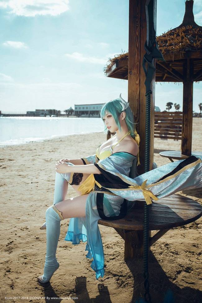 Cosplay福利/巨乳美女丝袜诱惑FATE清姬大尺度无圣光Cos福利本子