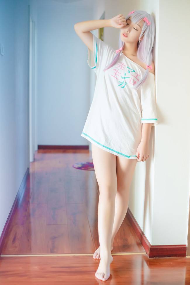 Cosplay福利/埃罗芒阿老师和泉纱雾萝莉足控福利无圣光Cosplay本子