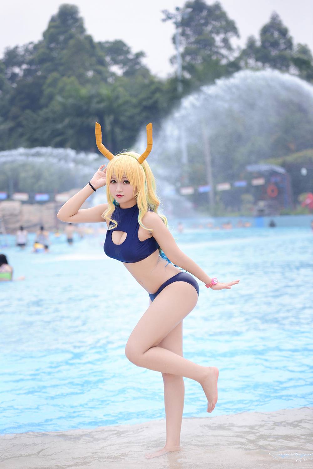 Cosplay福利/小林家的龙女仆露科亚死库水美女Cosplay福利诱惑