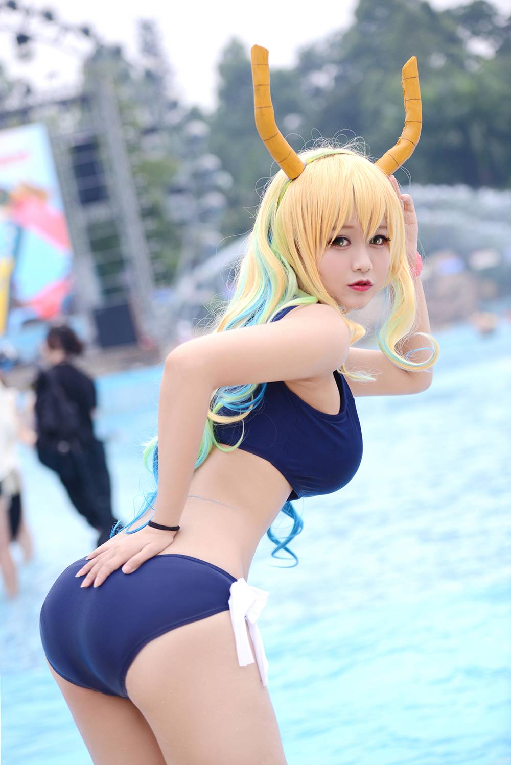 Cosplay福利/小林家的龙女仆露科亚死库水美女Cosplay福利诱惑