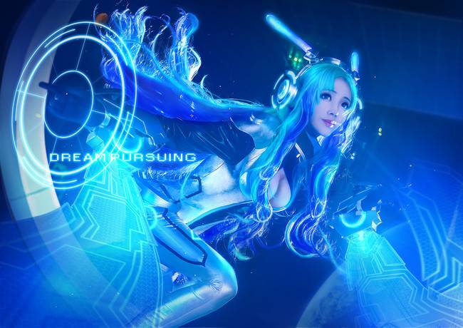 Cosplay福利/王者荣耀女英雄貂蝉逐梦之音Cosplay美女图片