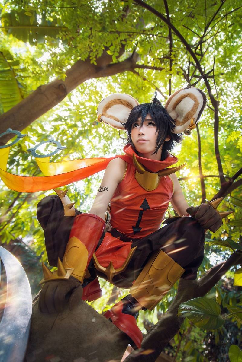 Cosplay福利/[Cos正片]王者荣耀女英雄李元芳神还原Cosplay图片