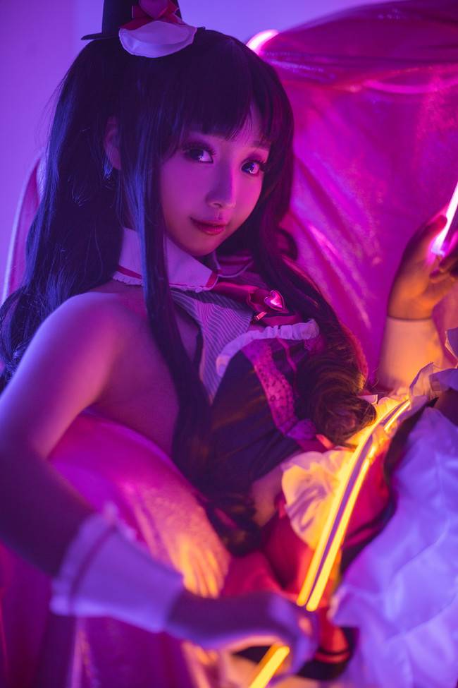 Cosplay福利/绝对领域女仆远坂凛美女私房黑丝诱惑Cosplay足控福利