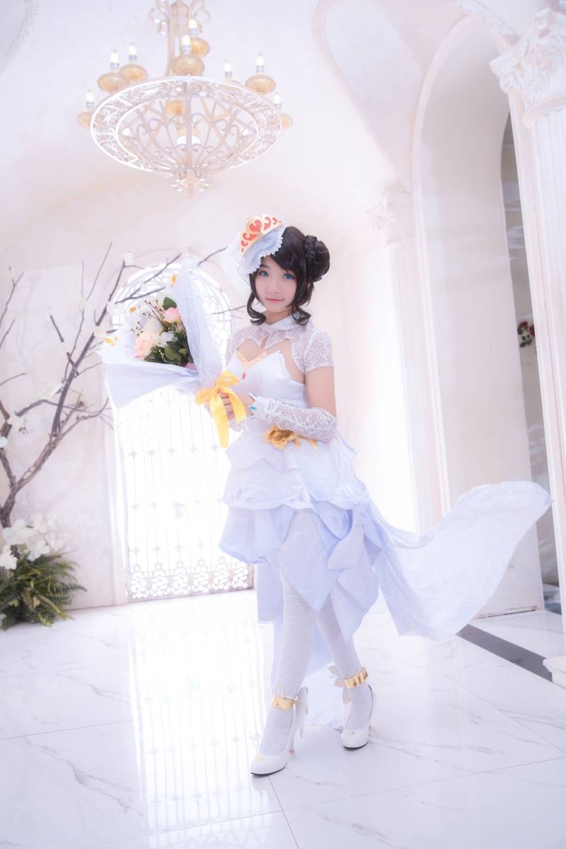 Cosplay福利/[COS正片]王者荣耀Cosplay萝莉小乔花嫁同人美女写真图片