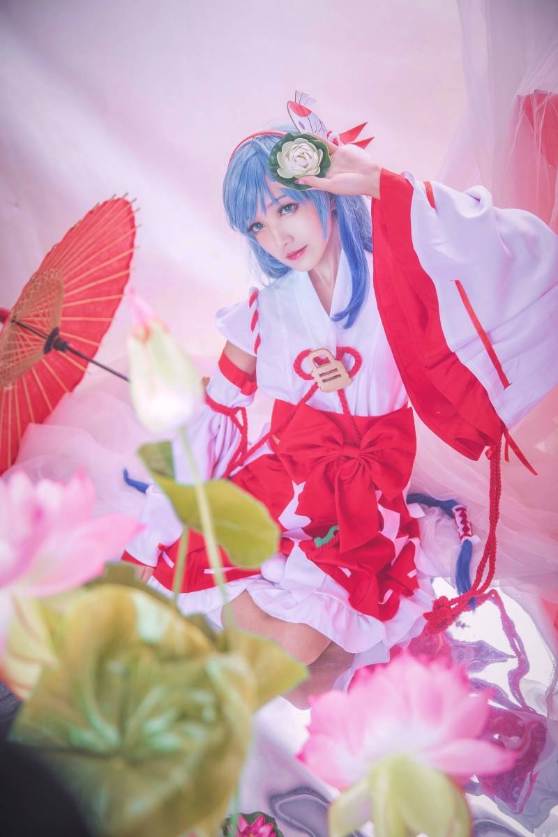 Cosplay福利/绝美古风美女Cosplay王者荣耀女英雄大乔图片