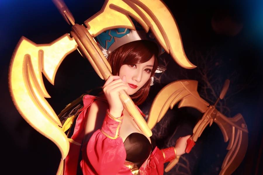 Cosplay福利/王者荣耀虞姬霸王别姬同人Cosplay美女古风图片
