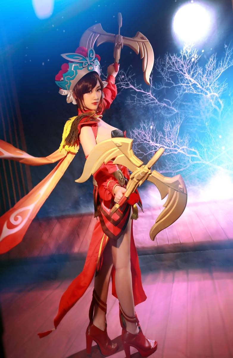 Cosplay福利/王者荣耀虞姬霸王别姬同人Cosplay美女古风图片