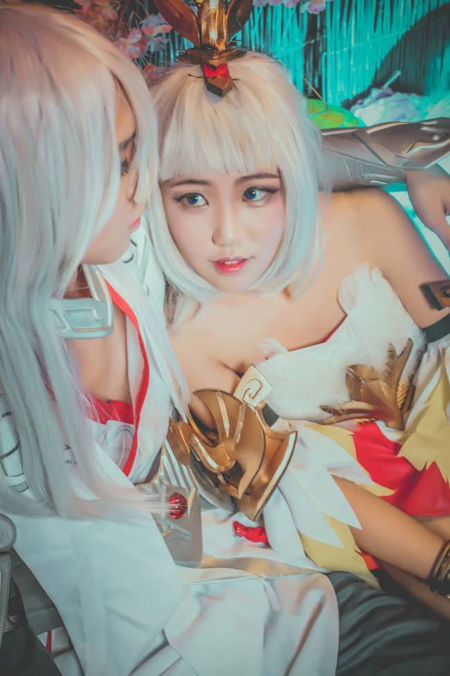 Cosplay福利/王者荣耀CP情侣李白凤求凰王昭君凤凰于飞Cos图片