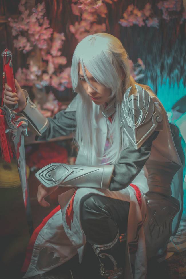 Cosplay福利/王者荣耀CP情侣李白凤求凰王昭君凤凰于飞Cos图片