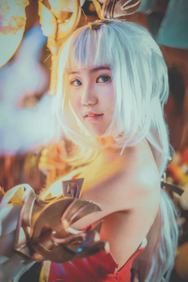 Cosplay福利/王者荣耀CP情侣李白凤求凰王昭君凤凰于飞Cos图片