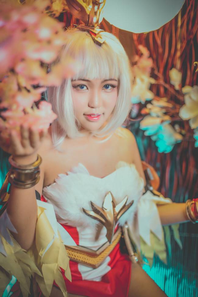 Cosplay福利/王者荣耀CP情侣李白凤求凰王昭君凤凰于飞Cos图片