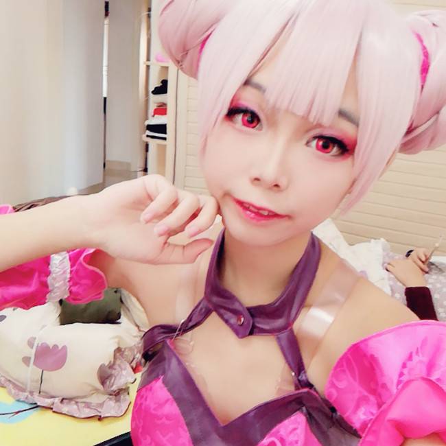 Cosplay福利/二次元萝莉白丝Cosplay王者荣耀小乔同人自拍照