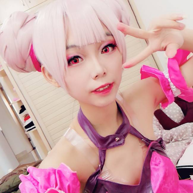 Cosplay福利/二次元萝莉白丝Cosplay王者荣耀小乔同人自拍照