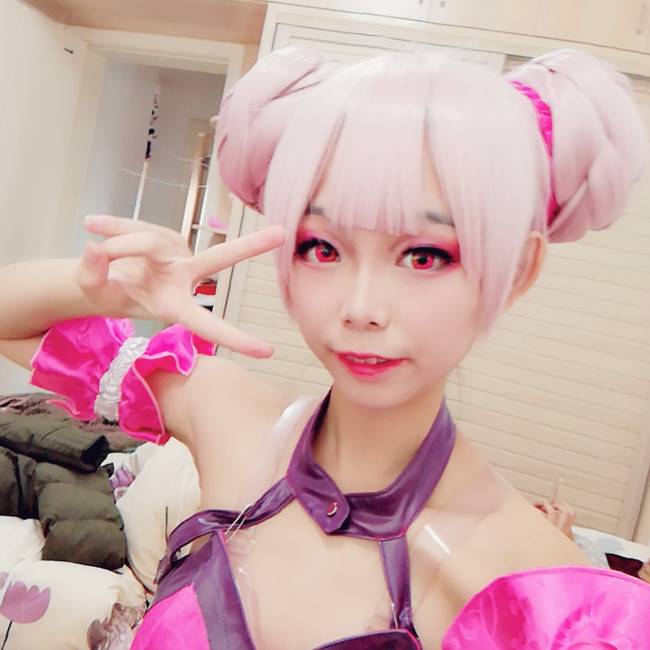 Cosplay福利/二次元萝莉白丝Cosplay王者荣耀小乔同人自拍照