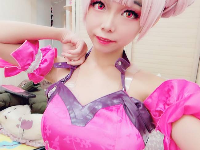 Cosplay福利/二次元萝莉白丝Cosplay王者荣耀小乔同人自拍照