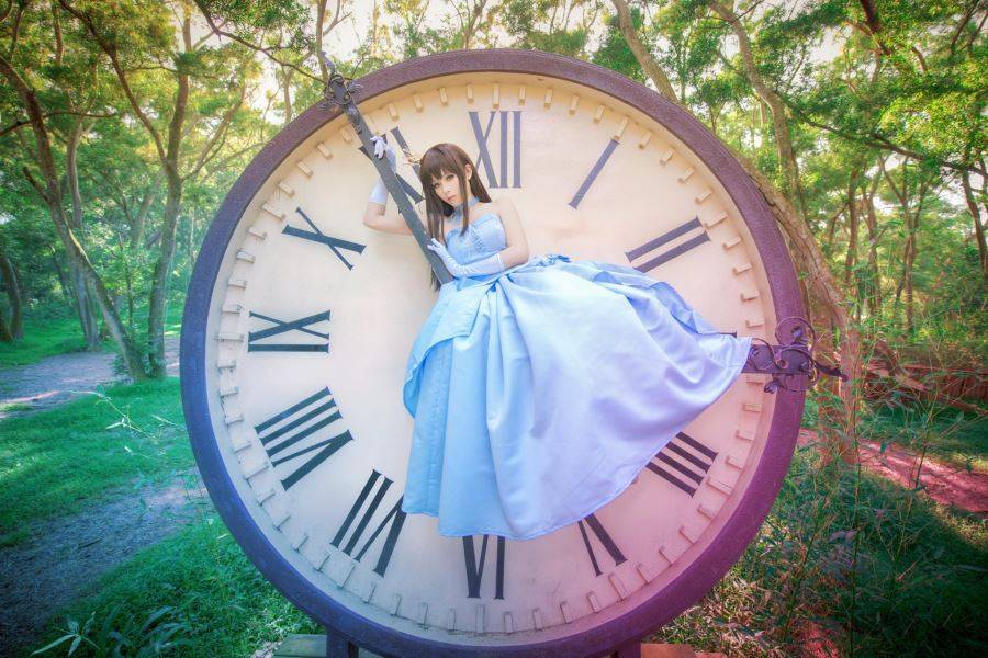 Cosplay福利/清纯美女连衣裙涩谷凛Cos唯美写真图片赏析