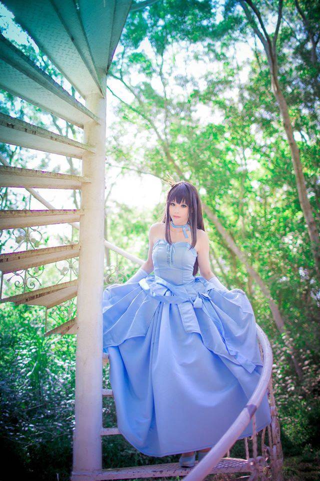 Cosplay福利/清纯美女连衣裙涩谷凛Cos唯美写真图片赏析