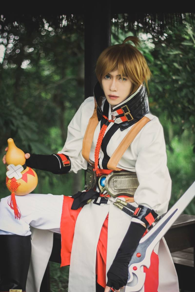 Cosplay福利/[COS正片]帅气小哥哥Cosplay王者荣耀李白同人图片