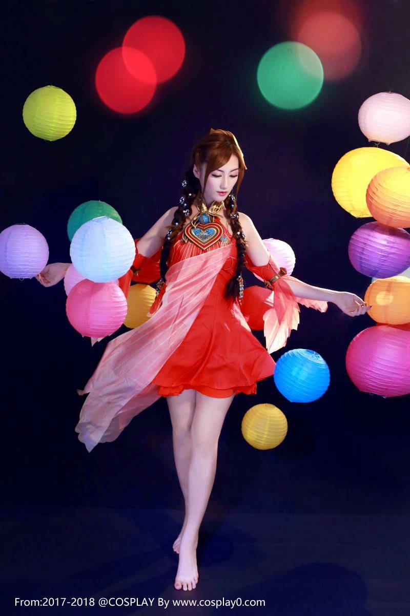 Cosplay福利/王者荣耀沧海之矅大乔Cosplay御姐裸足福利图片