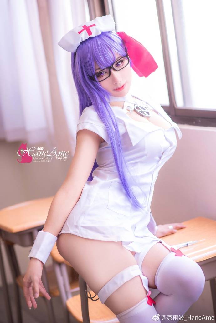Cosplay福利/蔡雨波Fate/Grand Order动漫巨乳美女无圣光Cosplay福利