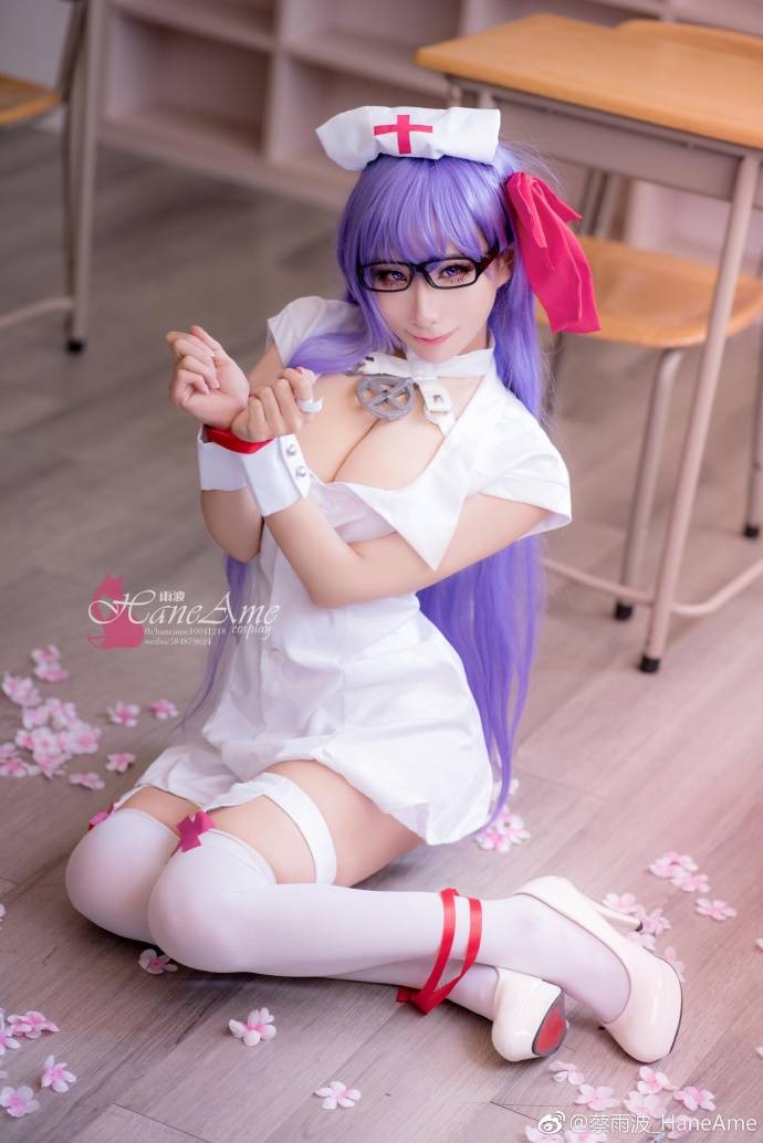 Cosplay福利/蔡雨波Fate/Grand Order动漫巨乳美女无圣光Cosplay福利