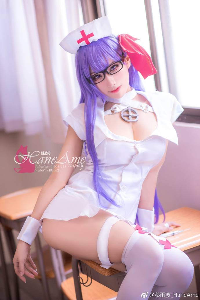 Cosplay福利/蔡雨波Fate/Grand Order动漫巨乳美女无圣光Cosplay福利