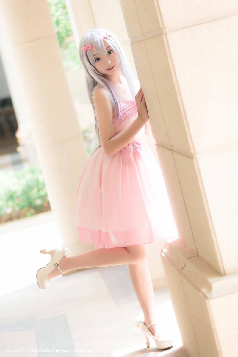 Cosplay福利/埃罗芒阿老师和泉纱雾萌妹子连衣裙Cosplay图片