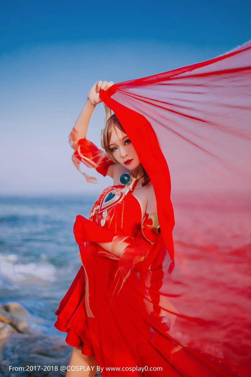 Cosplay福利/御姐美腿Cosplay王者荣耀大乔同人本子福利图片