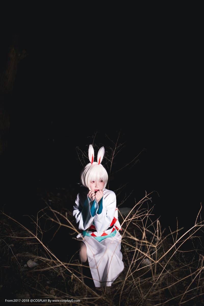 Cosplay福利/阴阳师萌萌哒式神山兔可爱萝莉和服Cosplay图片
