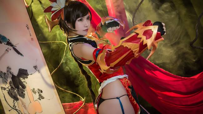 Cosplay福利/黑丝吊带袜少女 HIT我守护的一切 白兰COSPLAY美图欣赏 cn:鳗鱼霏儿