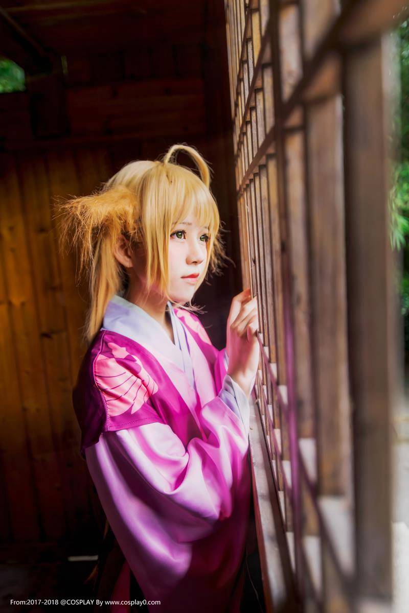 Cosplay福利/兽耳萝莉桜桃喵扮演狐妖小红娘涂山苏苏Cosplay图片