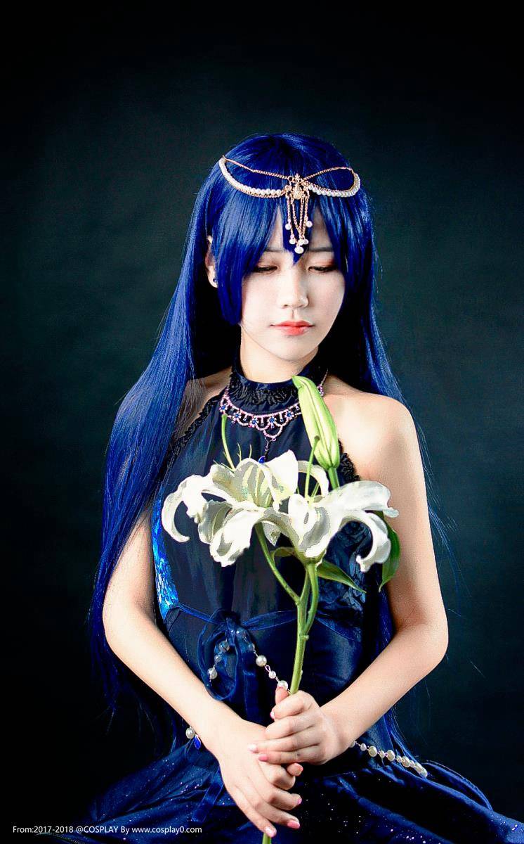 Cosplay福利/LoveLive七彩缪斯园田海未萌芽儿Cosplay图片