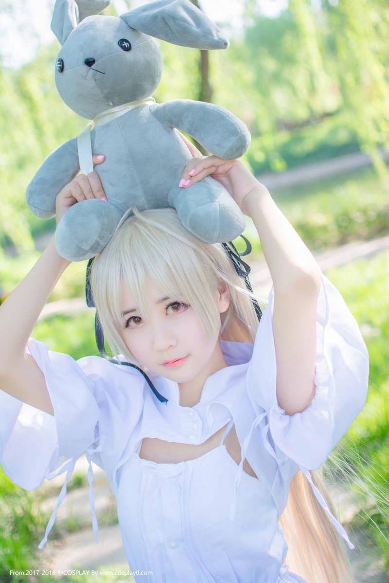 Cosplay福利/半次元萌芽儿缘之空春日野穹萝莉控Cosplay图片