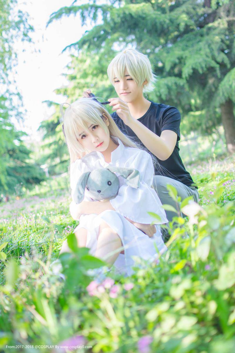 Cosplay福利/半次元萌芽儿缘之空春日野穹萝莉控Cosplay图片