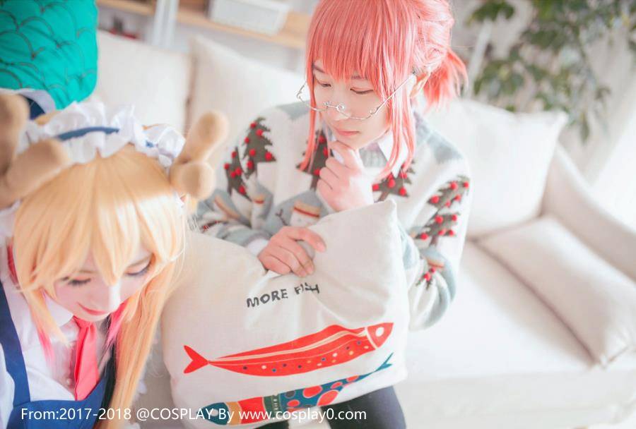 Cosplay福利/小林家的龙女仆康纳托尔小林丝袜萝莉Cosplay图片