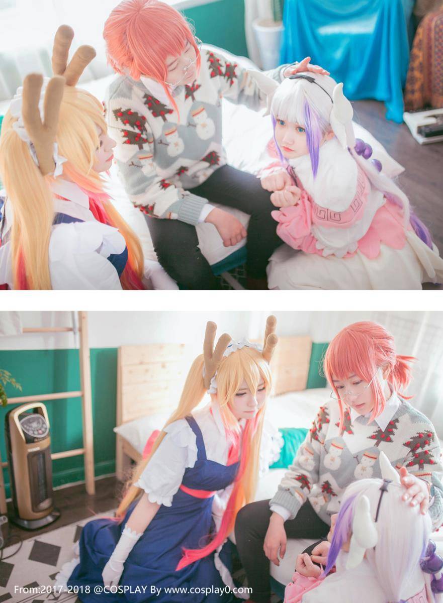 Cosplay福利/小林家的龙女仆康纳托尔小林丝袜萝莉Cosplay图片