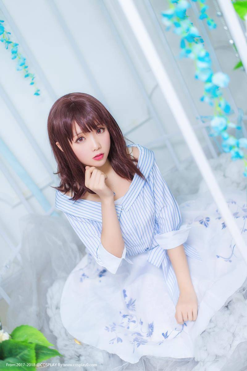 Cosplay福利/清纯美女恋与制作人女主角星之迟迟Cosplay图片