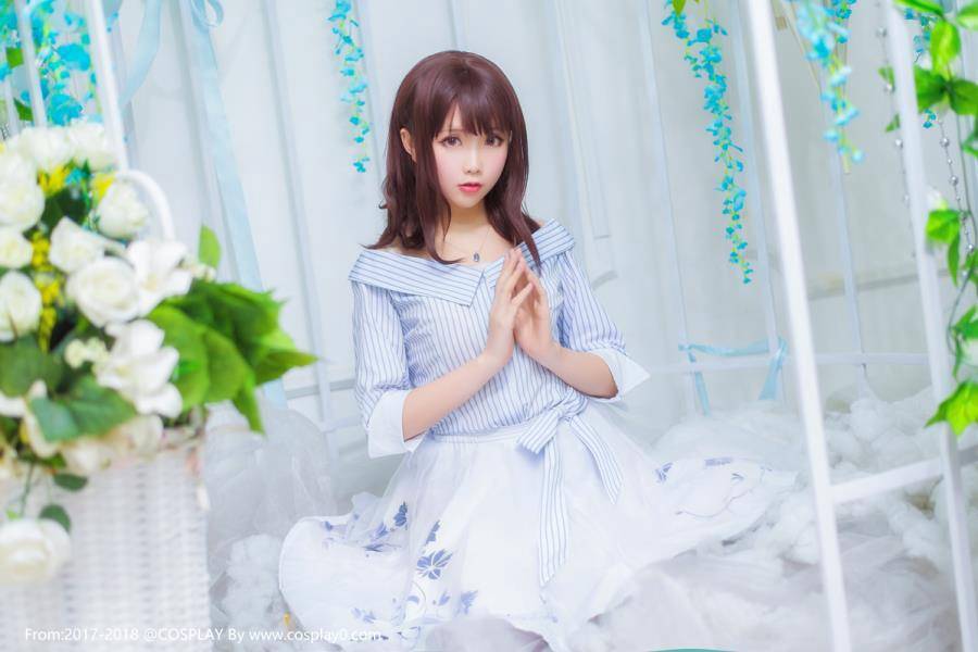 Cosplay福利/清纯美女恋与制作人女主角星之迟迟Cosplay图片