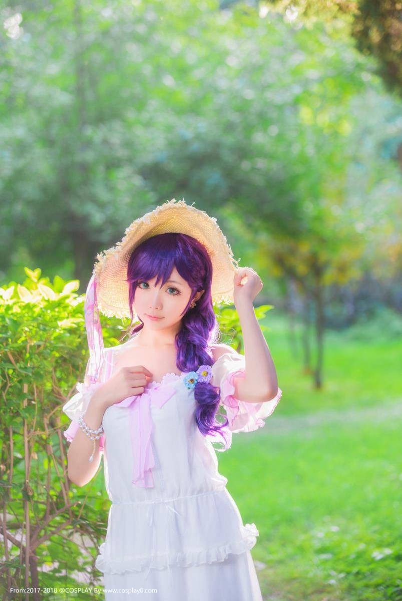 Cosplay福利/日系清纯美女星之迟迟东条希Cosplay写真图片