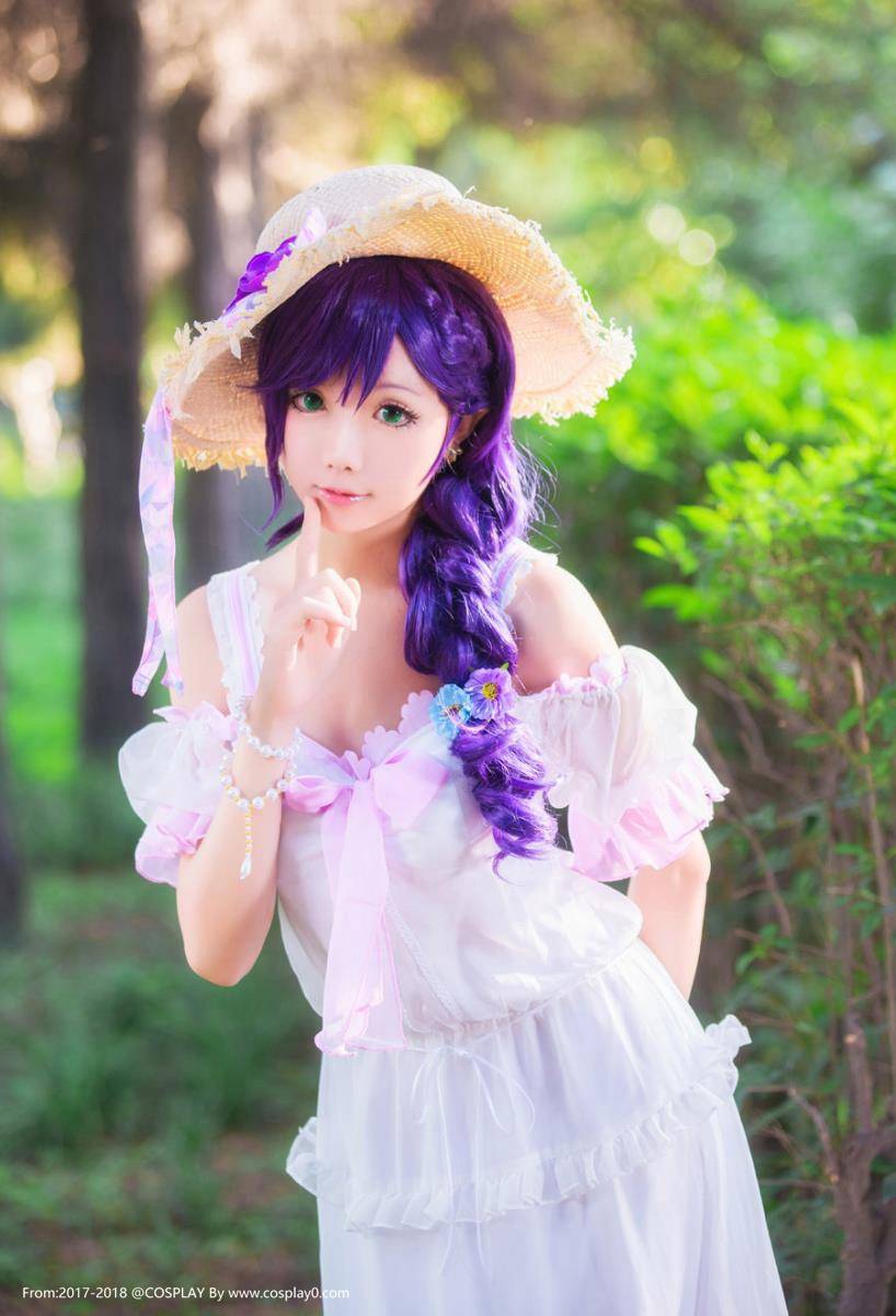 Cosplay福利/日系清纯美女星之迟迟东条希Cosplay写真图片