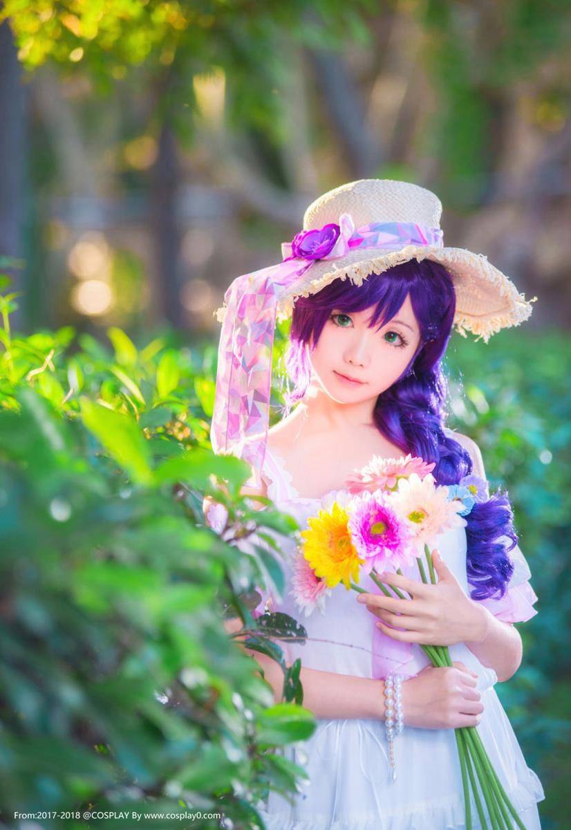 Cosplay福利/日系清纯美女星之迟迟东条希Cosplay写真图片