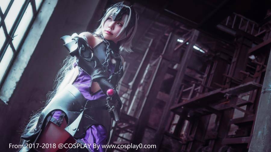 Cosplay福利/性感美女[Fate]圣女黑贞德满破Cosplay图片