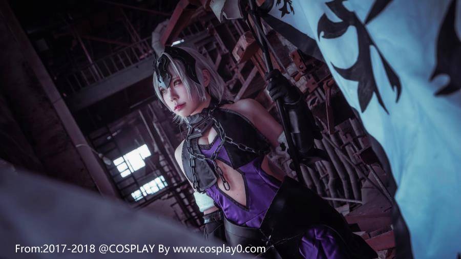 Cosplay福利/性感美女[Fate]圣女黑贞德满破Cosplay图片