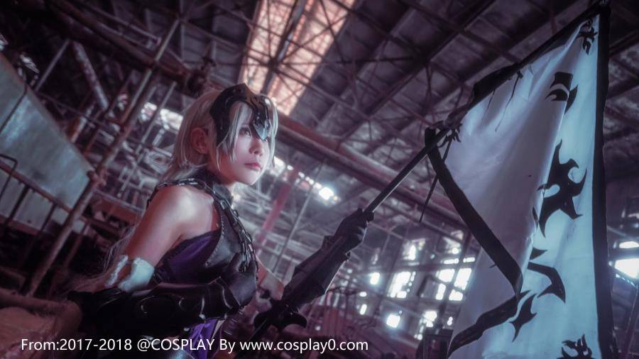 Cosplay福利/性感美女[Fate]圣女黑贞德满破Cosplay图片