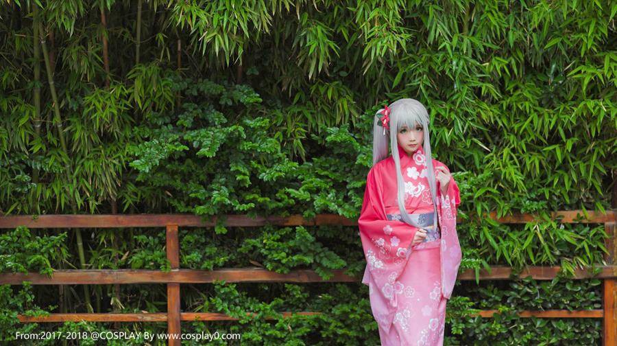 Cosplay福利/半次元星之迟迟Cosplay和泉纱雾和服萝莉图片