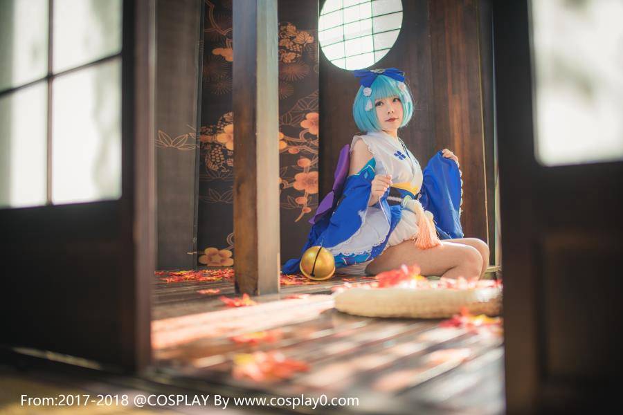 Cosplay福利/绝对领域白丝萝莉Cosplay阴阳师丹枫秋意萤草图片