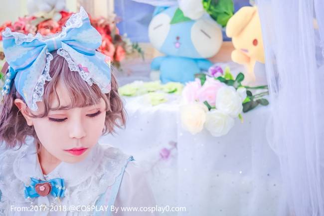 Cosplay福利/半次元Coser夜玲萌妹子LOLITA装扮日常Cos图片